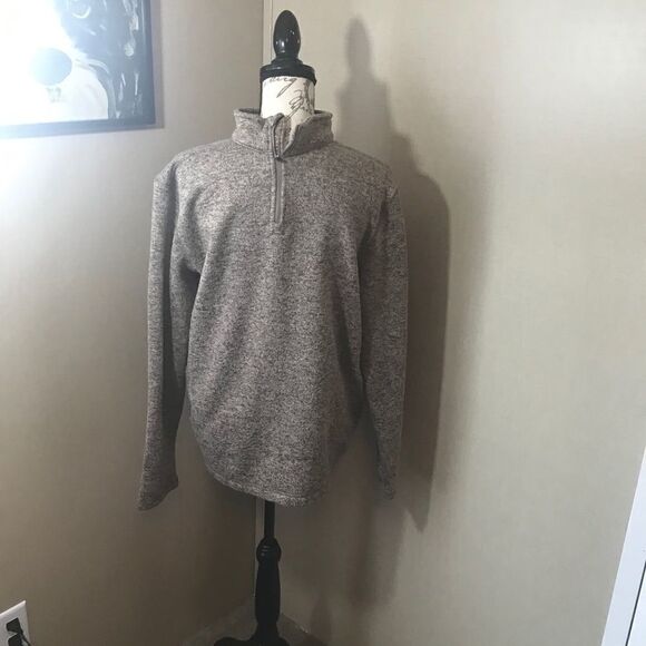 Faded glory men’s brown size medium high neck - Picture 12 of 14